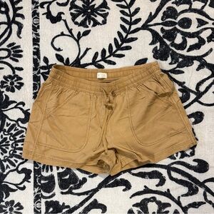 Women's UpWest Tencel Tan Casual Shorts
